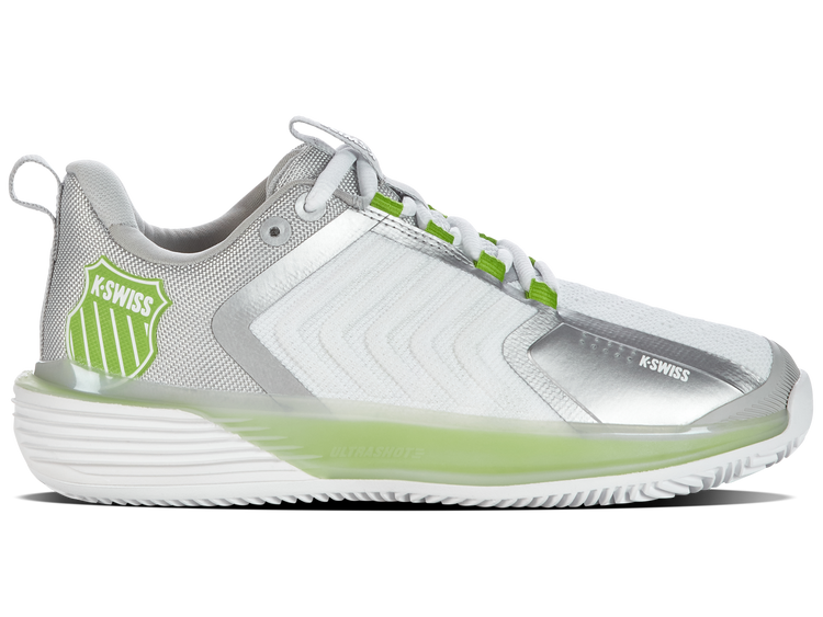 98415-956-M | ULTRASHOT 3 HB | WHITE/GRAY VIOLET/LIME GREEN