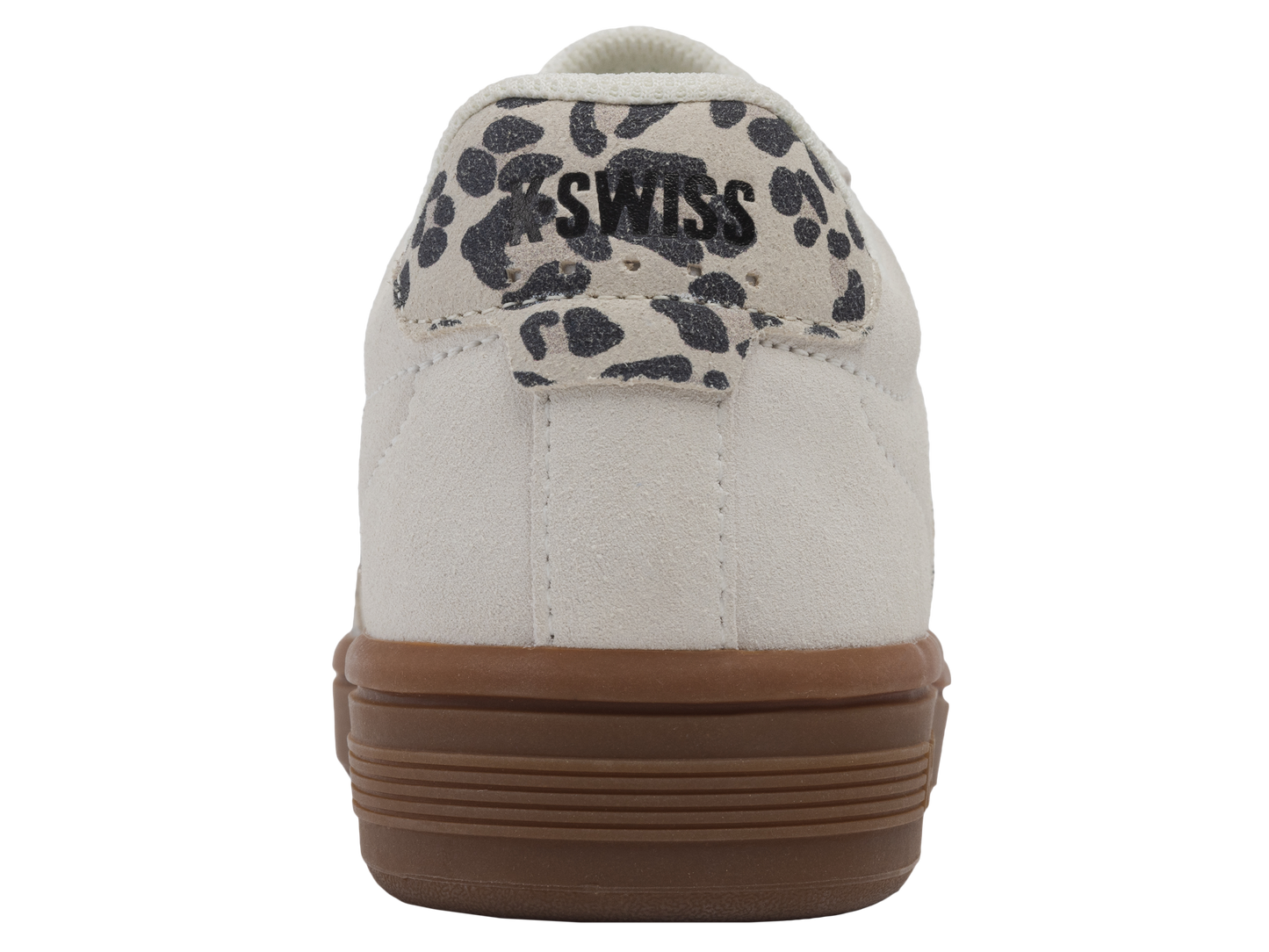 99492-148-M | COURT TIEBREAK II SDE | SNOW WHITE/LIGHT GRAY/LEOPARD/GUM