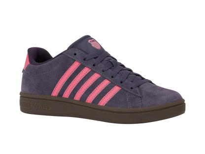 99492-537-M | COURT TIEBREAK II SDE | PURPLE VELVET/PINK LEMONADE/GUM