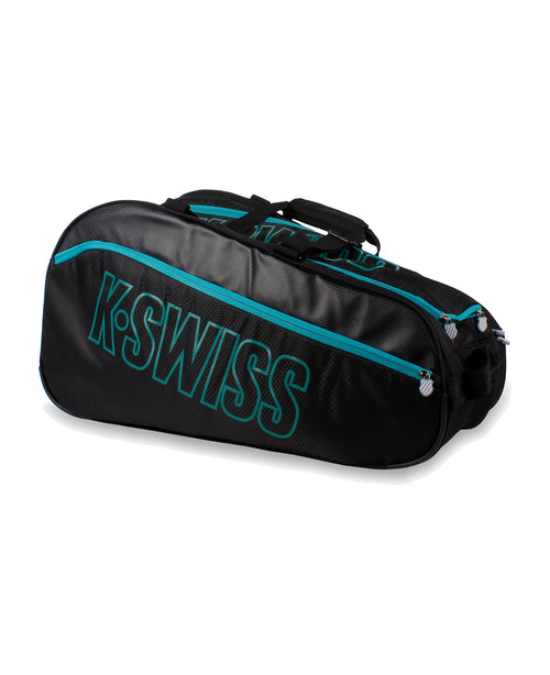 BG771-052 | CLASSIC PADEL RACKET BAG | BLACK/TURQUOISE - K-Swiss EU - 6