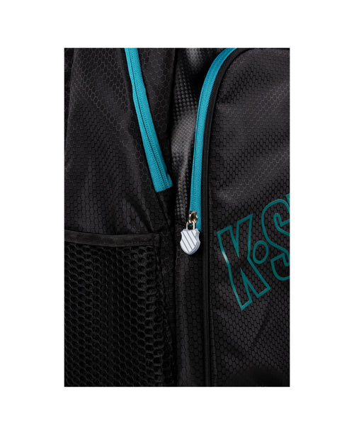 BG772-052 | CLASSIC PADEL BACKPACK | BLACK/TURQUOISE - K-Swiss EU - 6
