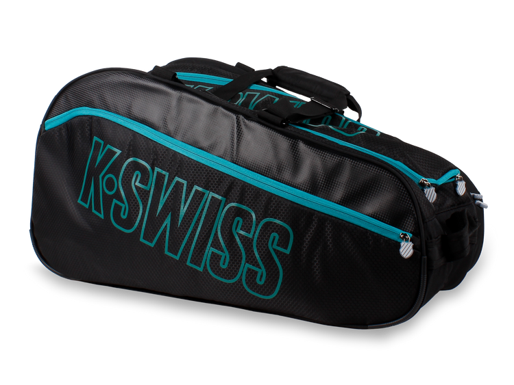 BG771-052 | CLASSIC PADEL RACKET BAG | BLACK/TURQUOISE