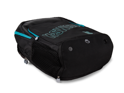 BG772-052 | CLASSIC PADEL BACKPACK | BLACK/TURQUOISE