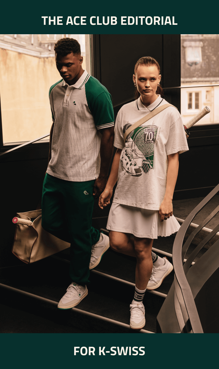 THE ACE CLUB EDITORIAL FOR K SWISS K VARSITY K Swiss EU