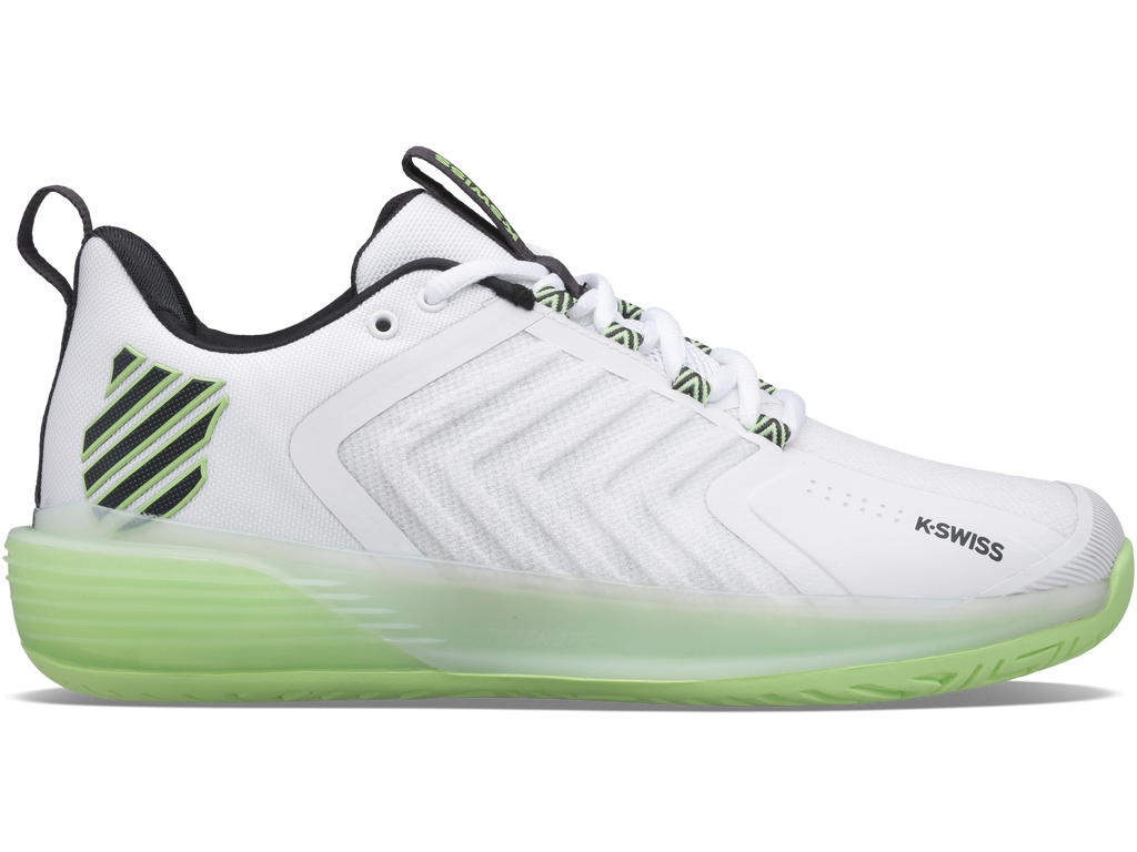 06988-191-M | ULTRASHOT 3 | WHITE/SOFT NEON GREEN/BLUE GRAPHITE