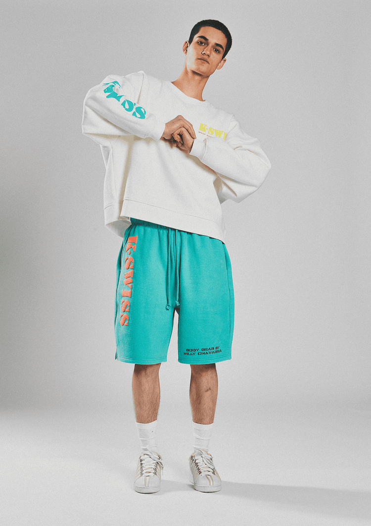 104357-382 | WILLY GYM SHORTS | DOLPHIN GREEN