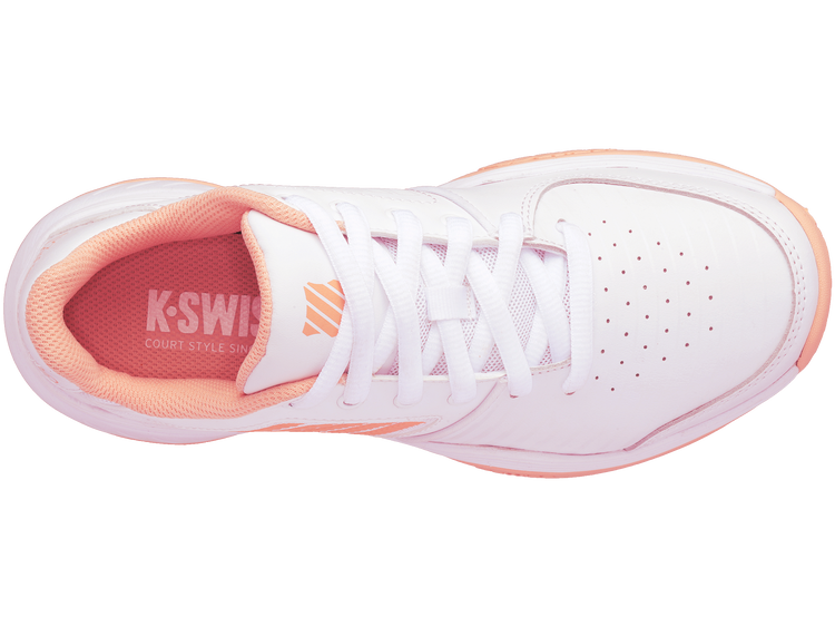 95443-171-M | COURT EXPRESS | WHITE/PEACH NECTAR