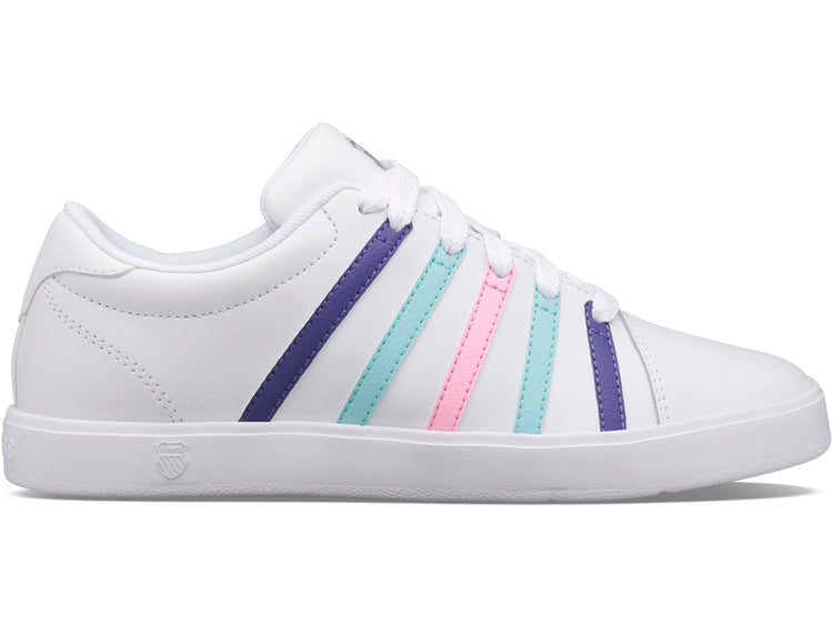 96791-133-M | COURT CASWELL LITE | WHITE/DEEP BLUE/TANGER TURQUOISE