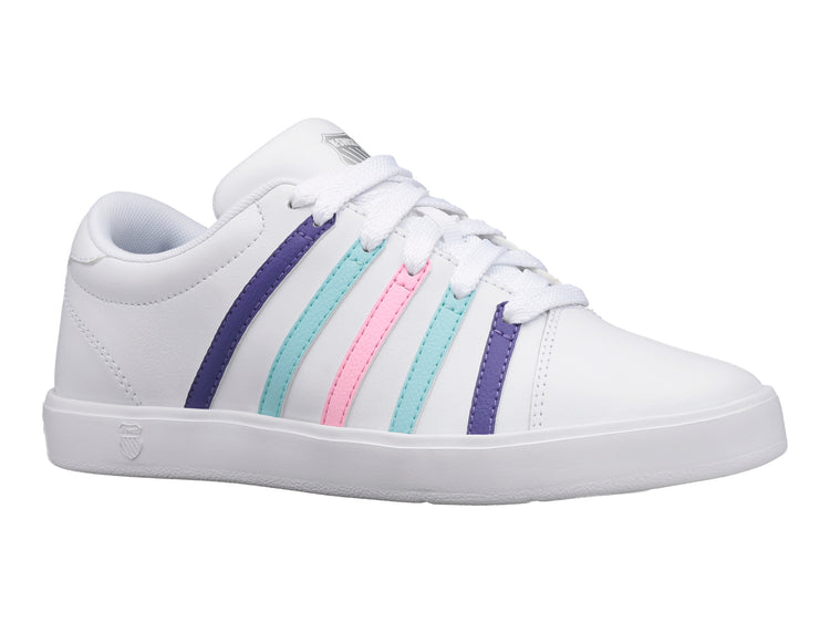 96791-133-M | COURT CASWELL LITE | WHITE/DEEP BLUE/TANGER TURQUOISE