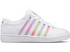 96793-103-M | COURT PRO II | WHITE/PASTEL RAINBOW