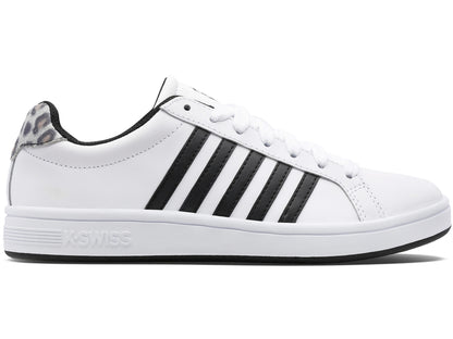 97011-185-M | COURT TIEBREAK | WHITE/BLACK/SNOW LEOPARD